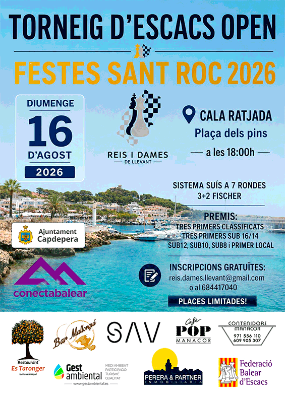 Torneig Festes Sant Roc 2026