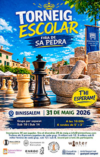 Escolar fira de Sa Pedra 2026 sub 14
