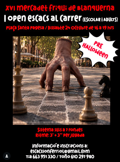I Open Escacs al Carrer